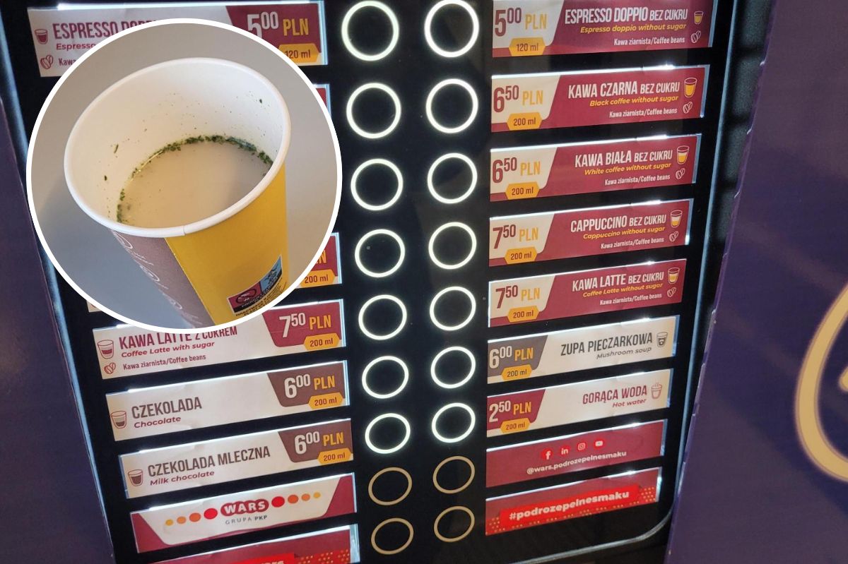 W pociągu kupiłam zupę za 6 złotych. Łyczek wystarczył, żebym wiedziała, czy było warto