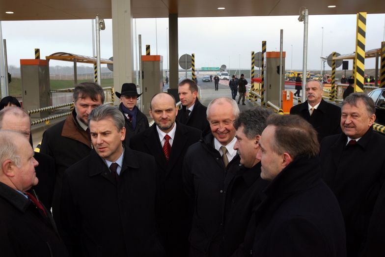 Autostradę A1 w 2007 r. otwierał Cezary Grabarczyk, minister infrastruktury w rządzie Donalda Tuska