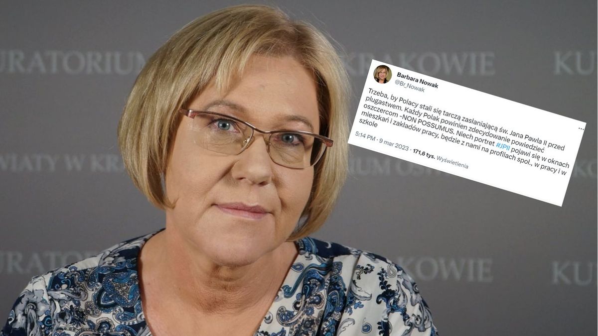 Małopolska Kurator Oświaty bulwersuje kolejnym wpisem na TT