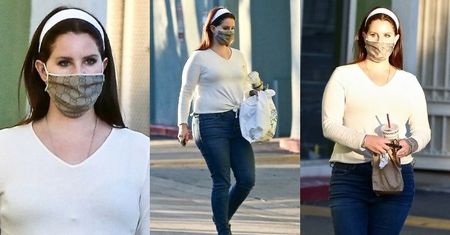 "Zwyczajna" Lana del Rey odbiera jedzenie na wynos w obliczu kolejnej afery (ZDJĘCIA)