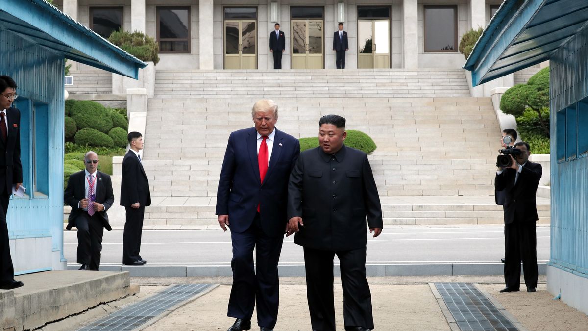 Donald Trump, Kim Dzong Un 