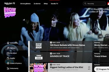 Kanały muzyczne w Rakuten TV