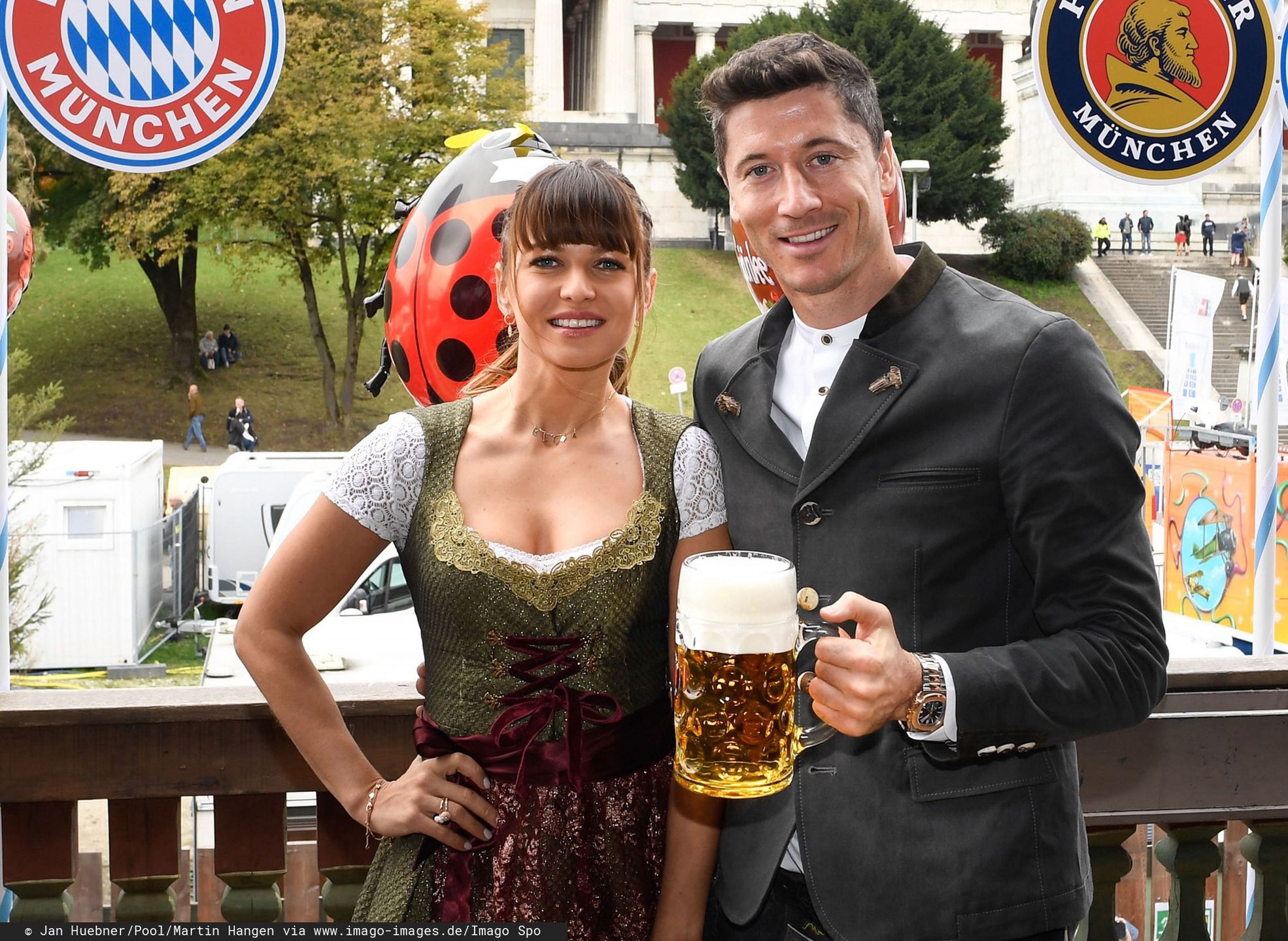 Anna i Robert Lewandowscy