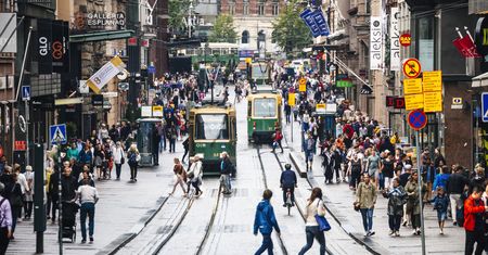 Finowie zadrwili z Rosjan. Ludzie w Helsinkach przecierali oczy