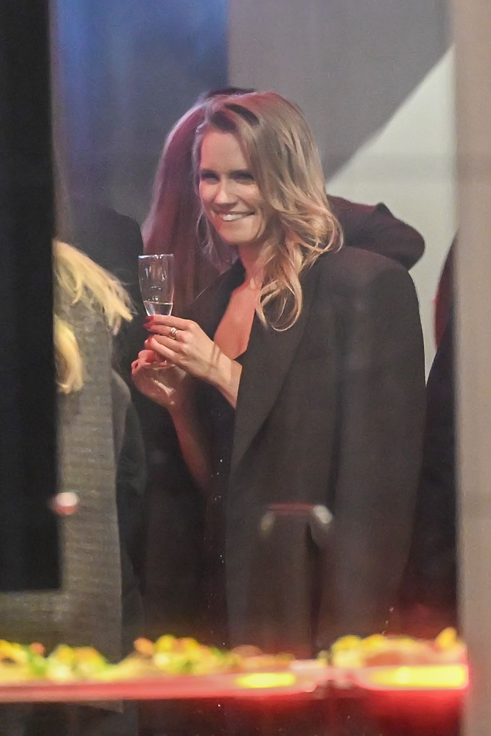 Agnieszka Kaczorowska i Marcin Rogacewicz bawią się na bankiecie