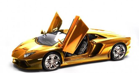Lamborghini Aventador LP700-4 w złocie i diamentach za 3,5 mln euro