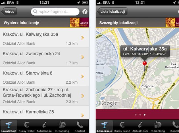 Aplikacja Alior Banku dostępna dla użytkowników iPhone'a 2
