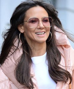 Kinga Rusin w kosmicznym kombinezonie. "Szok! Pierwszy raz od trzech lat na śniegu"