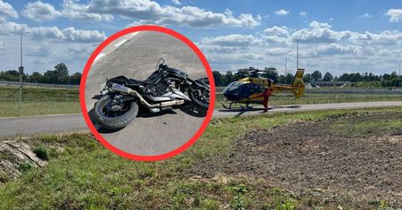 Motocykl zderzył się z 11-latkiem na rowerze. Dramat na Śląsku