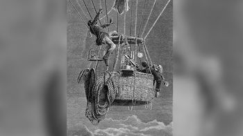 Badali atmosferę z balonu. Omal nie przypłacili tego życiem