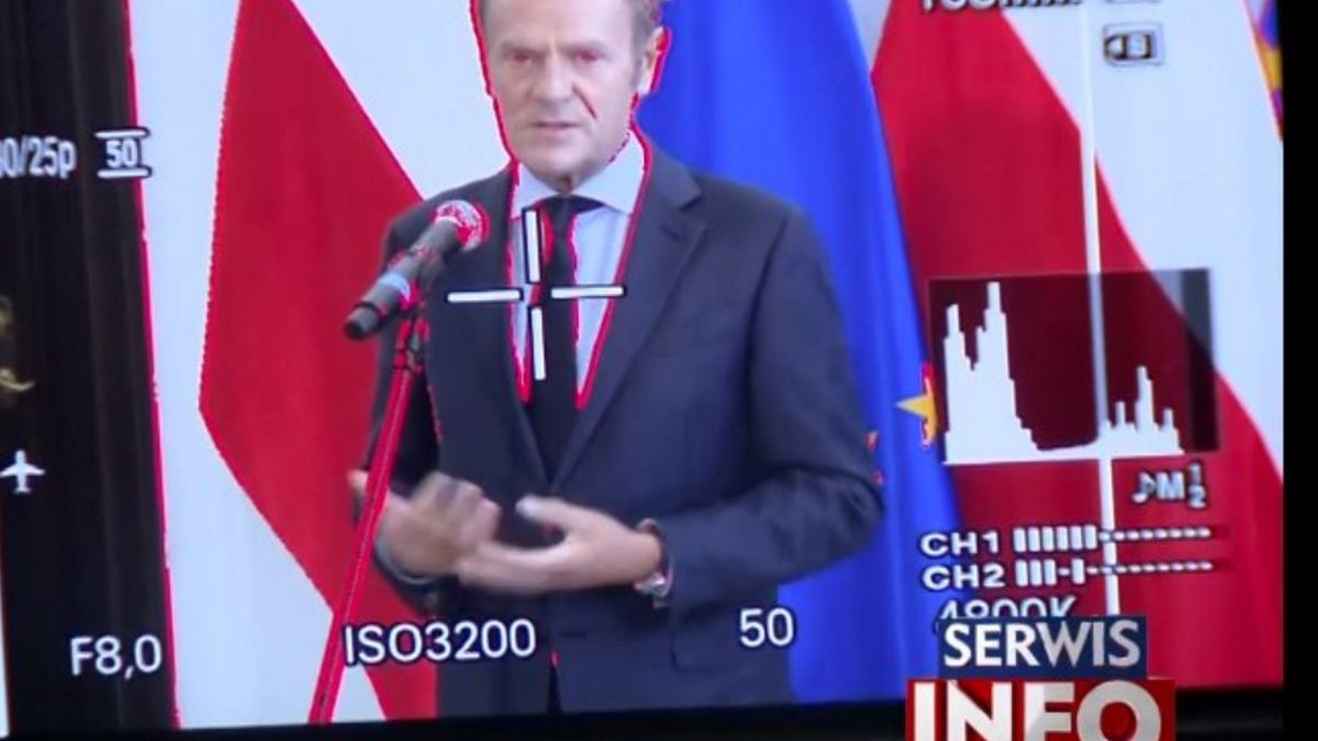 "Diabelski" Tusk w TVP Info. Stacja przechodzi samą siebie