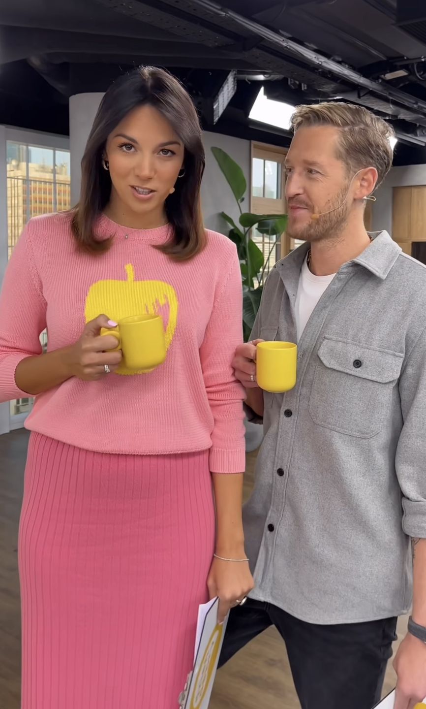 Paulina Krupińska w studio "DDTVN"