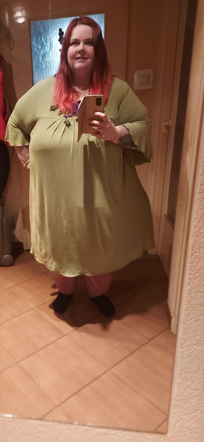 Anita Wasilewska po schudnięciu do ok. 200 kg