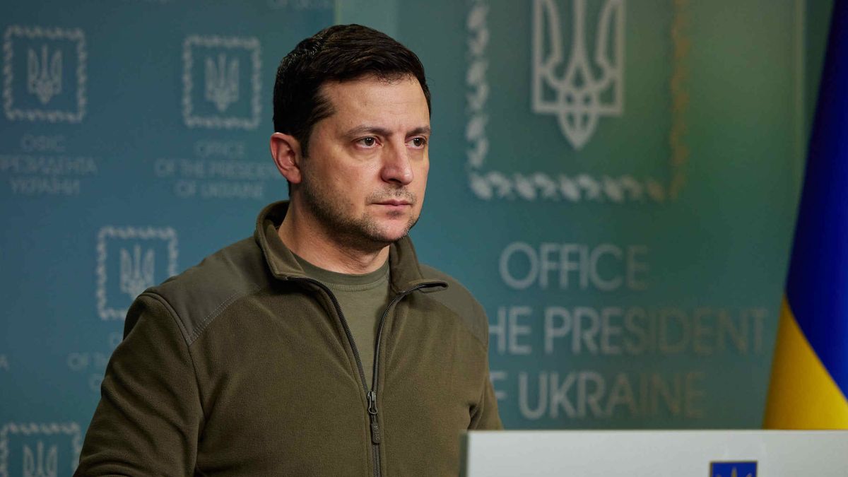 Wołodymyr Zełenski, prezydent Ukrainy 