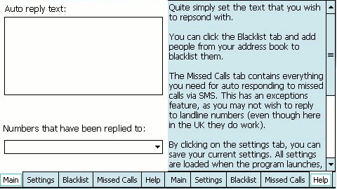 Autoresponder dla Windows Mobile 1