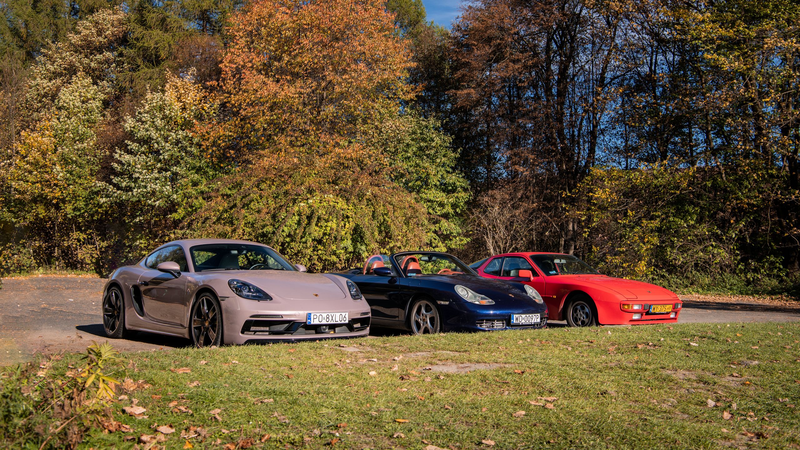 Porsche 944, 986 Boxster S i 718 Cayman GTS
