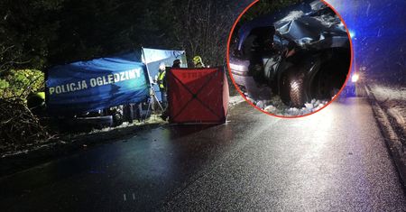 TW wypadku zginęła matka. Strażacy zaopiekowali się jej dzieckiem