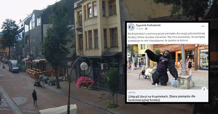 Kontrowersje na Krupówkach. "Próbował nam wepchnąć do kieszeni 10 zł"