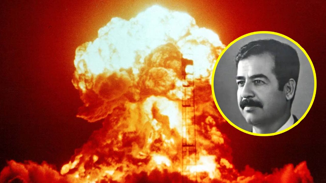 Saddam Husajn financed the construction of Gerald Bull's space guns.