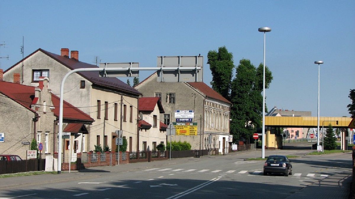 Wieś Chałupki w woj. śląskim.