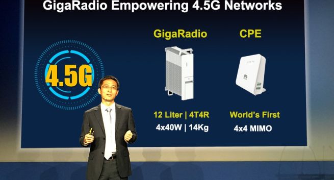 MWC 2016: Huawei wprowadza GigaRadio, nadchodzi era 4.5G