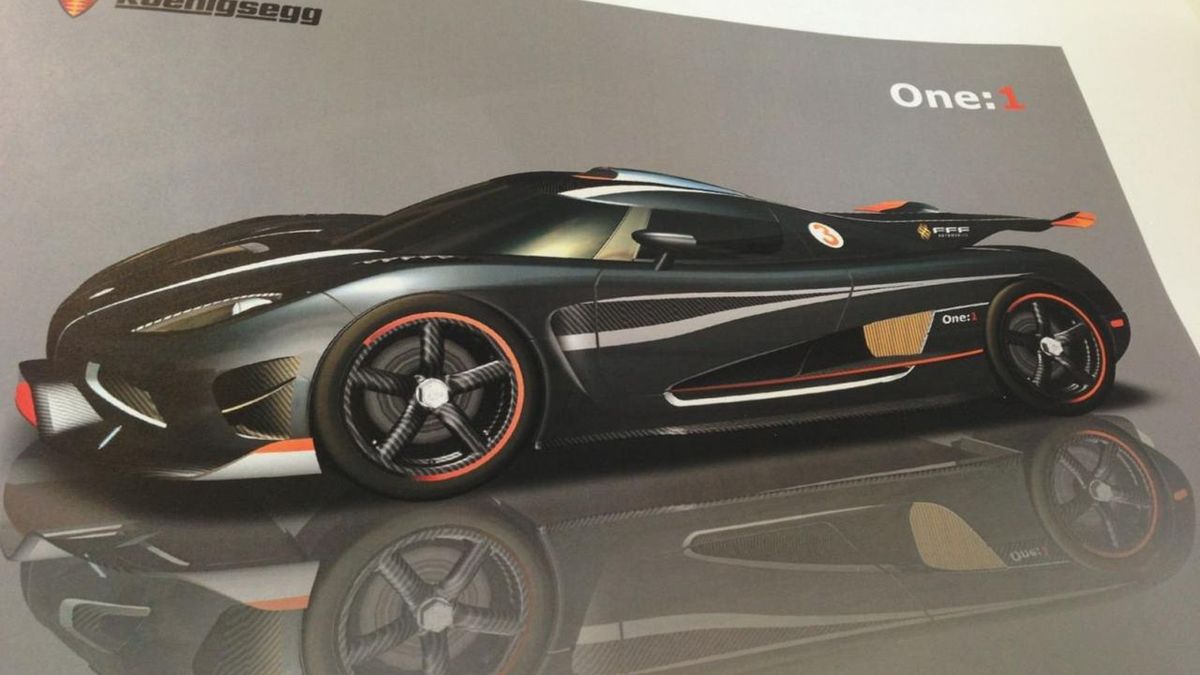 Koenigsegg One:1 (fot. via GTSpirit)