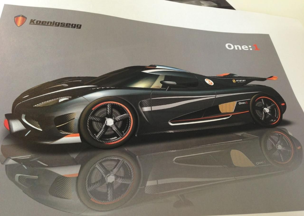 Koenigsegg One:1 - wyciekły ilustracje wyjątkowego egzemplarza [aktualizacja]