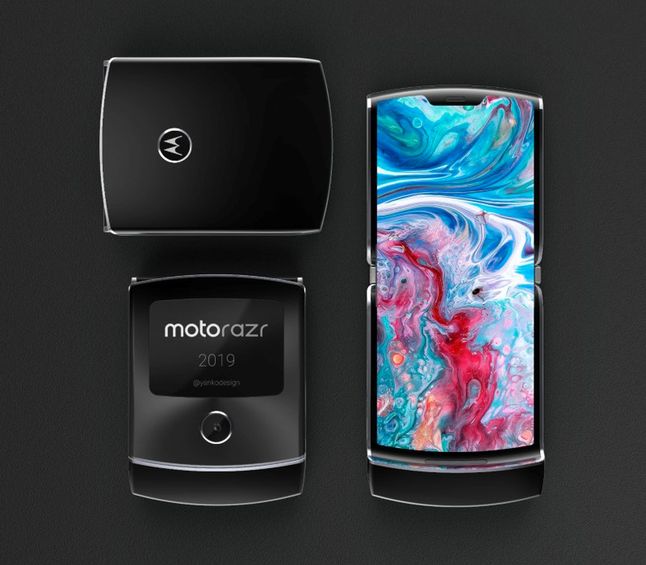 Tak może wyglądać nowa Motorola RAZR