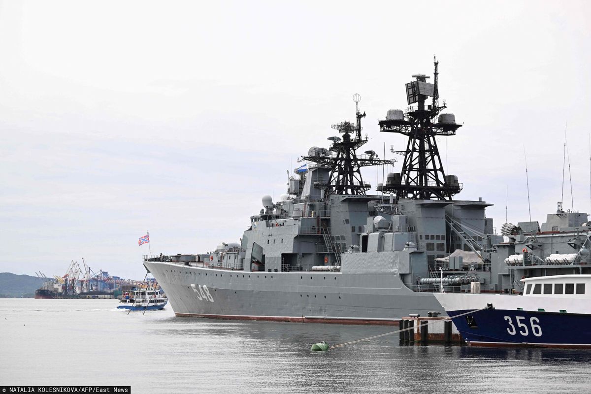 Rosyjski okręt wojskowy