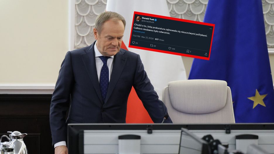 Donald Tusk skomentował ostatnie działania prokuratury