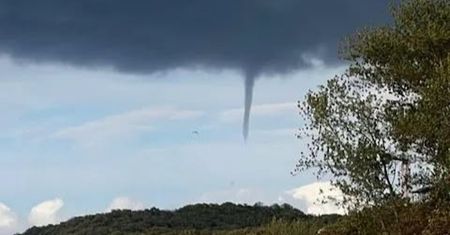 Niecodzienny widok na niebie. Pokazała zdjęcie z Międzyzdrojów