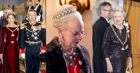 OSTATNIE przyjęcie noworoczne u królowej Małgorzaty! Drogocenna biżuteria, brokatowe suknie i wojskowe ordery (ZDJĘCIA)