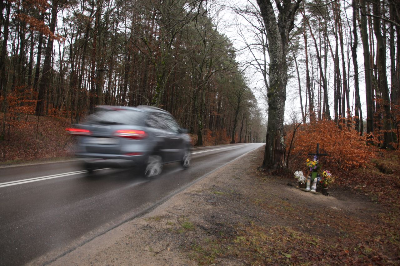 Przydrożne krzyże to częsty widok w Polsce.