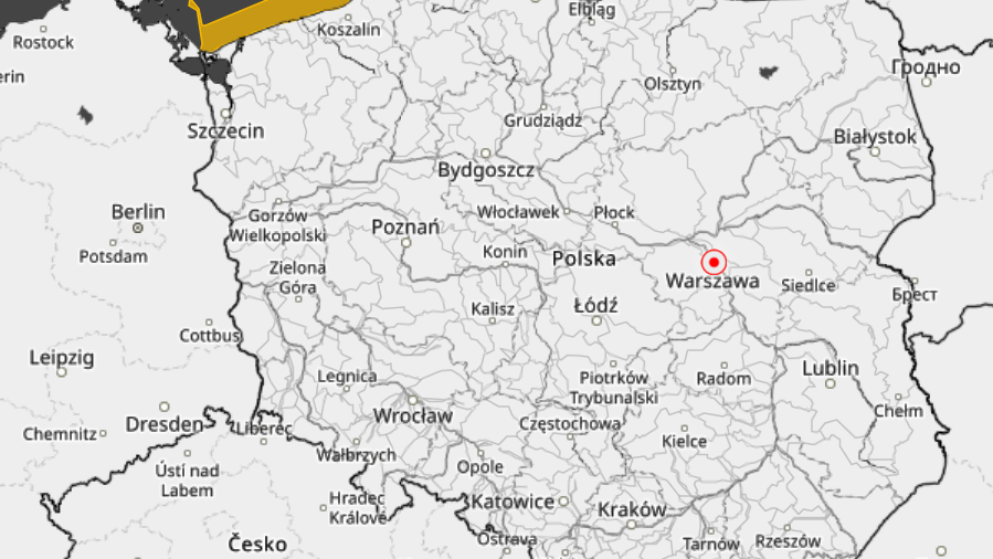 IMGW prognozuje przekroczenie stanów ostrzegawczych na Bałtyku