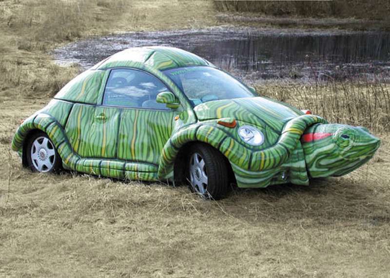 Volkswagen New Beetle Tuning (fot. humor4u.info)