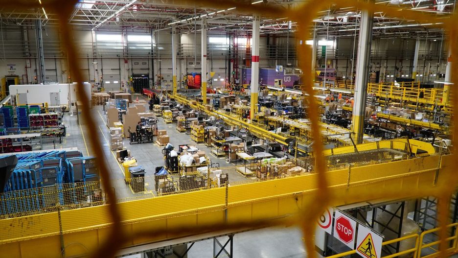 Tak wygląda obecnie centrum logistyczne Amazon w Sadach pod Poznaniem