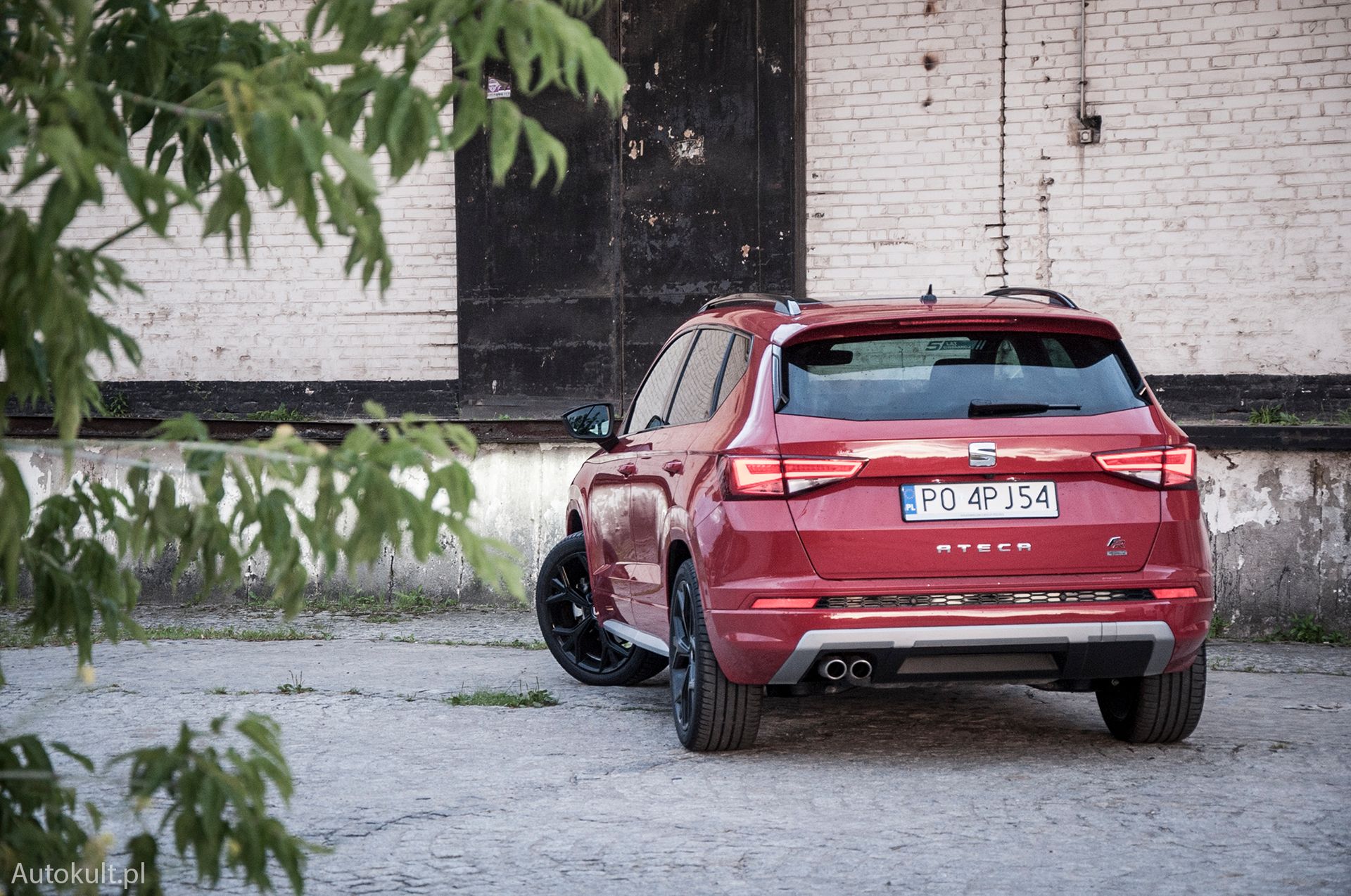 Seat Ateca 2.0 TSI FR Black Edition (2020) (fot. Mateusz Żuchowski)