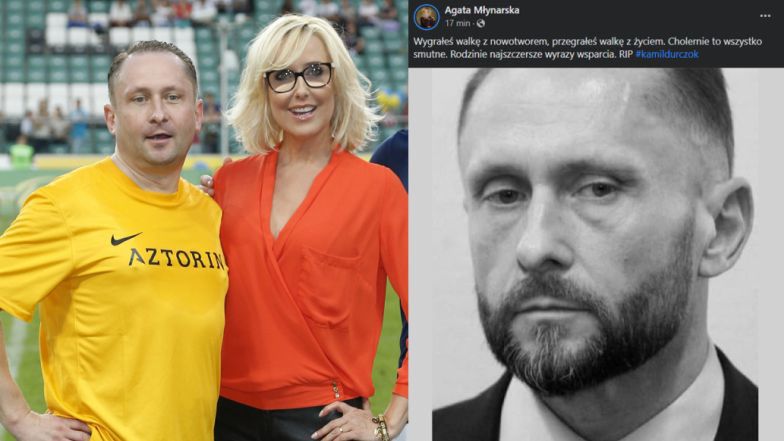 Agata Młynarska żegna Kamila Durczoka