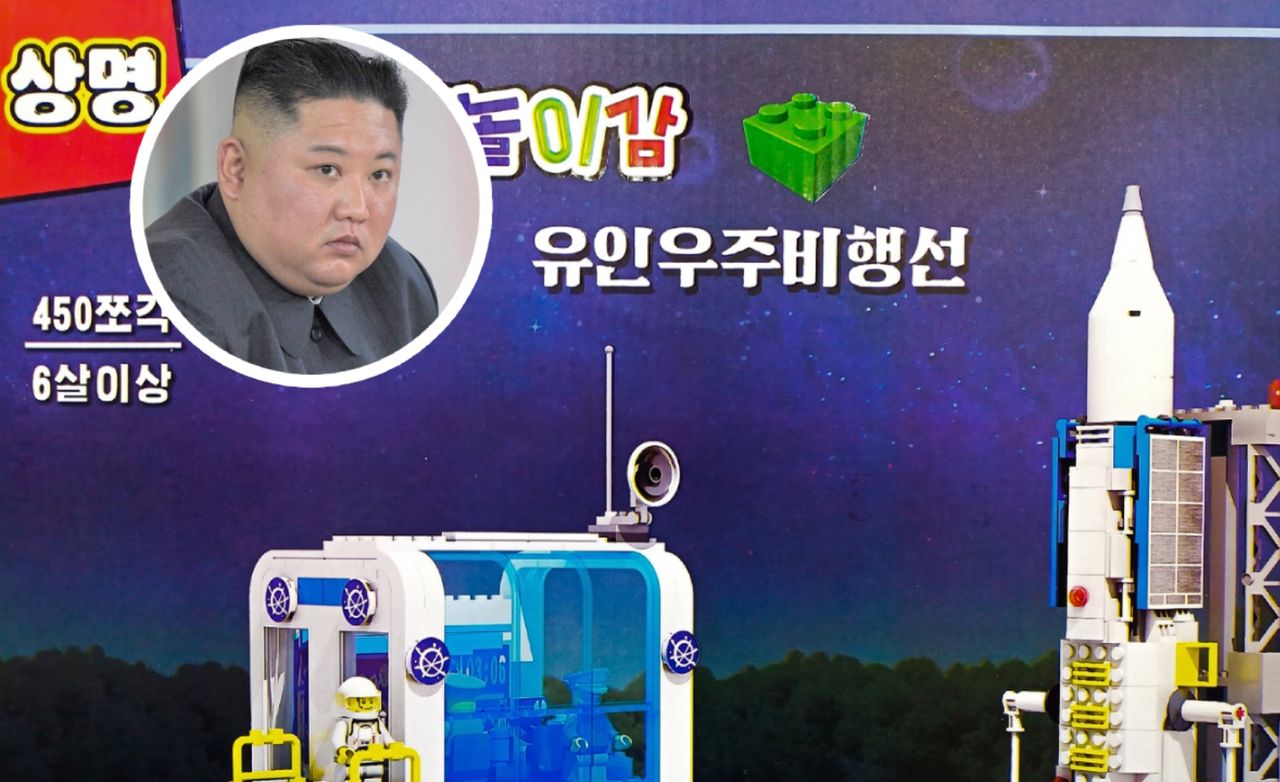 North Korea copied Lego blocks.