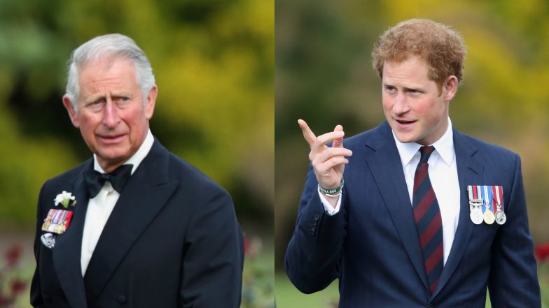 Prince Harry and King Charles III