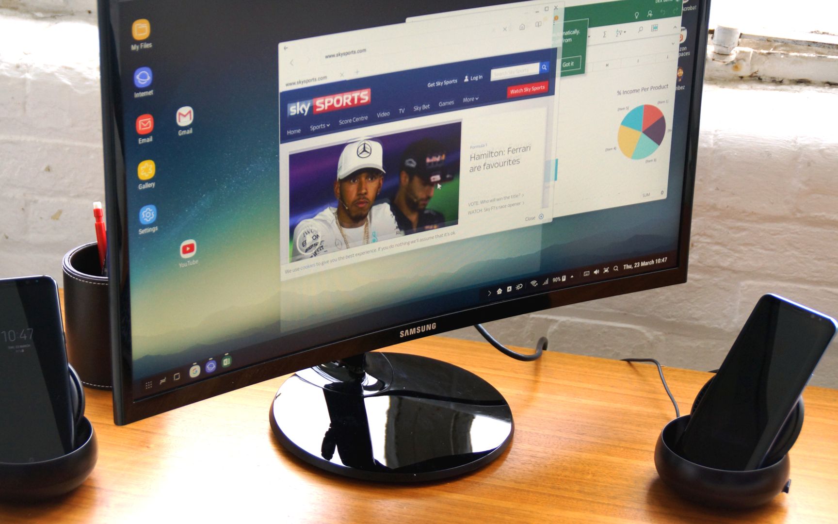 Samsung Galaxy S8 - Samsung Dex