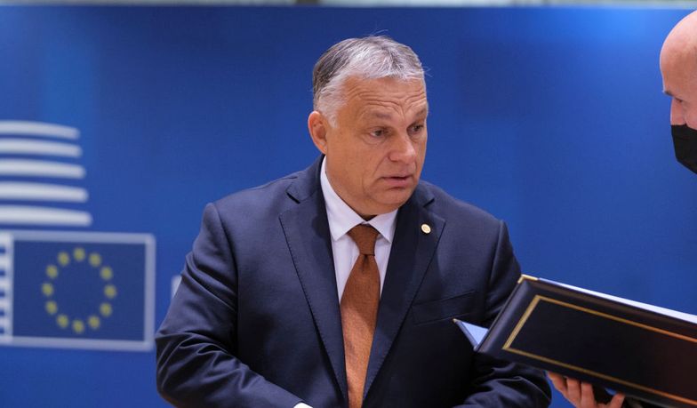Na zdjęciu Viktor Orban w Brukseli