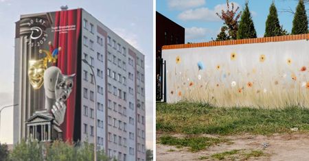 Nowe murale w Płocku – sztuka uliczna ozdabia miasto
