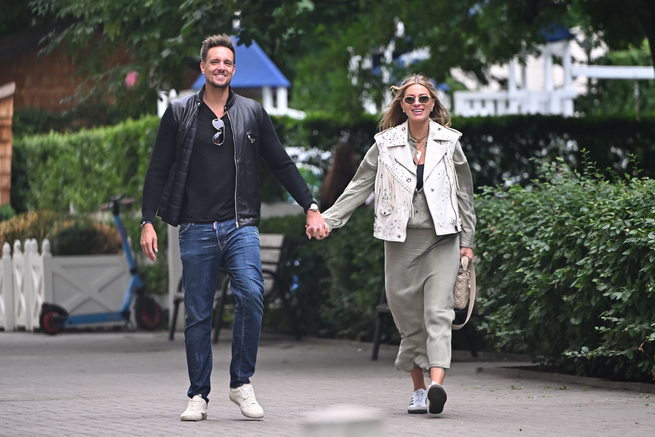 Marcelina Zawadzka z partnerem 