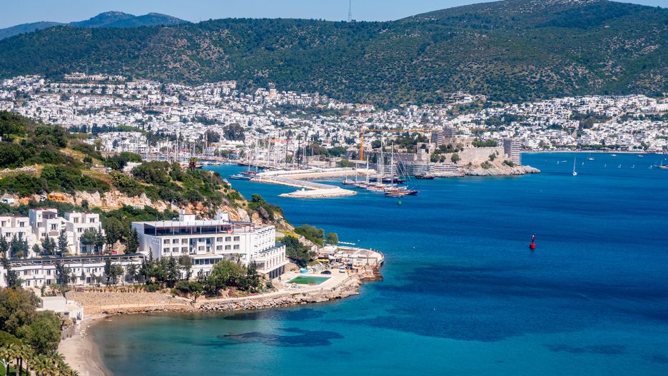 Bodrum z lotu ptaka
