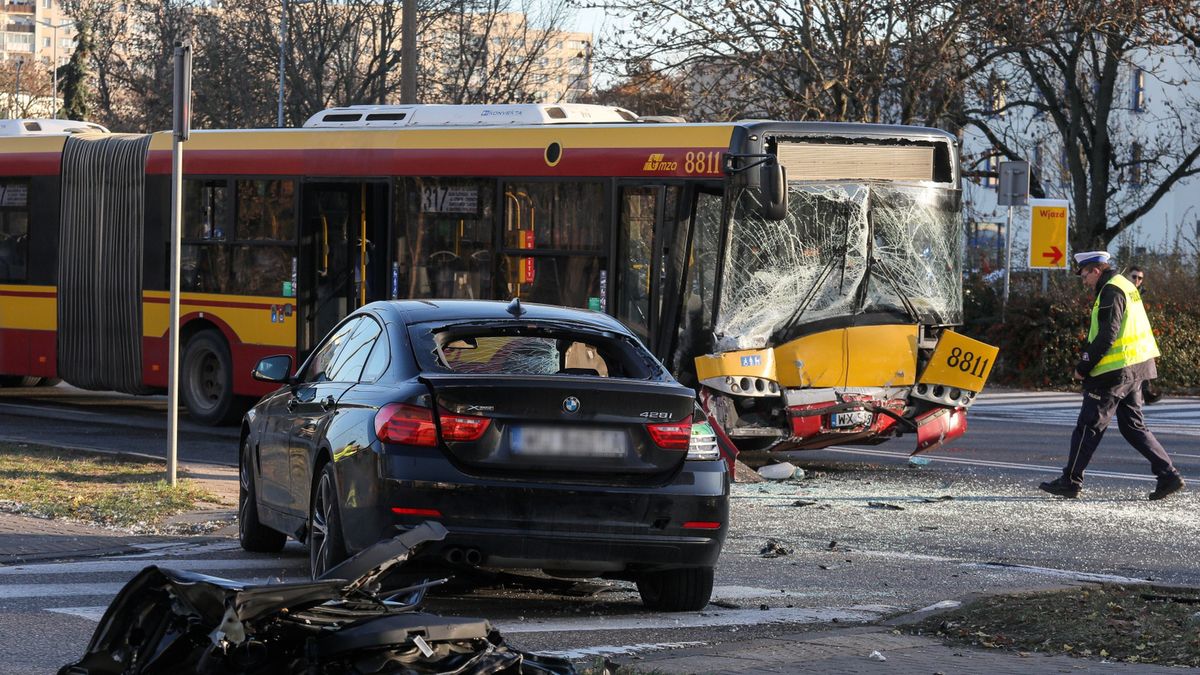 Wypadek na Mokotowie 