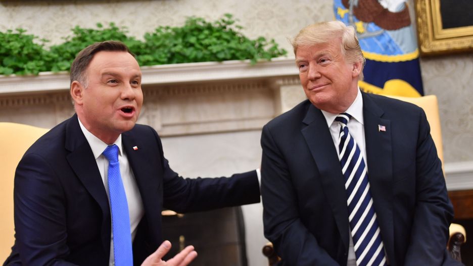 Wybory 2020. Na finiszu kampanii Andrzej Duda spotka się z Donaldem Trumpem