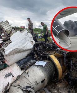 Samolot runął na ziemię, przeżył tylko pilot. Nagrania trafiły do sieci