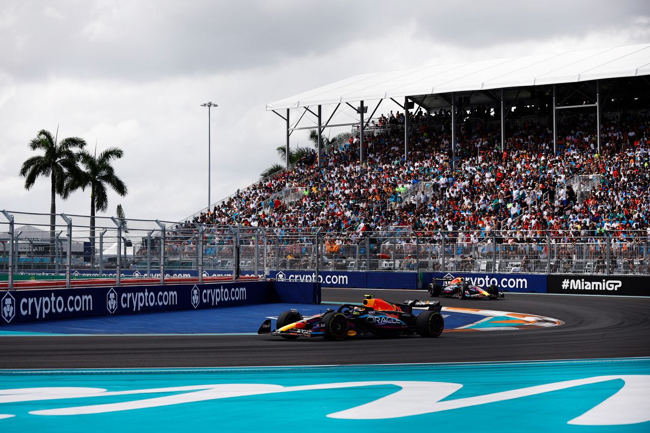 Max Verstappen podczas GP Miami