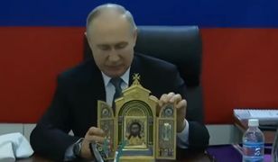 Putin przywiózł żołnierzom prezent. Nietypowy podarunek